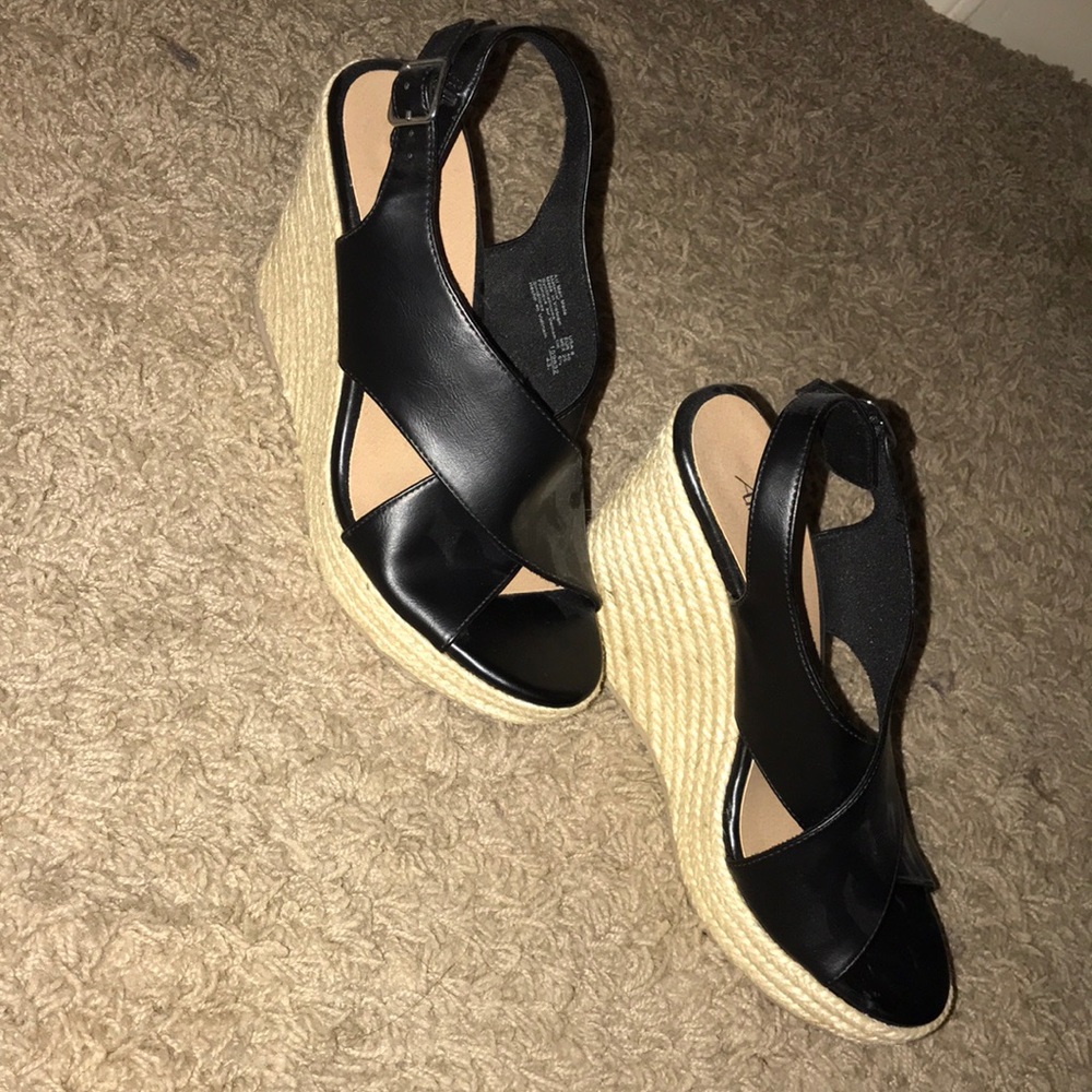 Wedges never worn